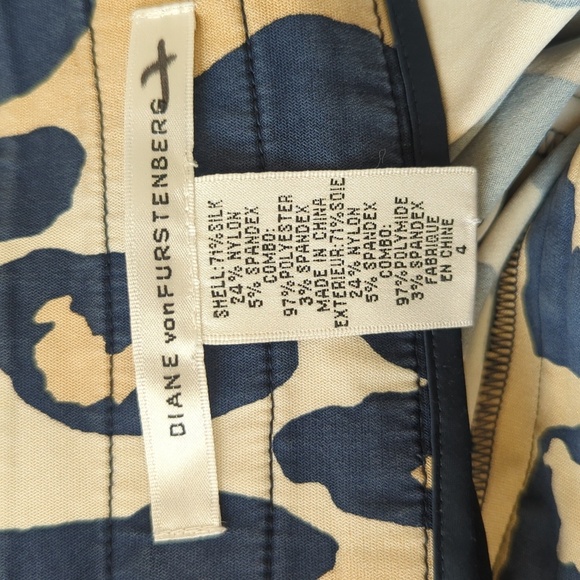 DVF Diane Von Furstenberg Leopard Print Pencil Skirt - Picture 5 of 7